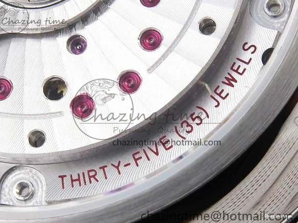 0415 De Ville Power Reserve YG MKF 1:1 Best Edition White Dial on Brown Leather Strap A WrinkleFree 7755